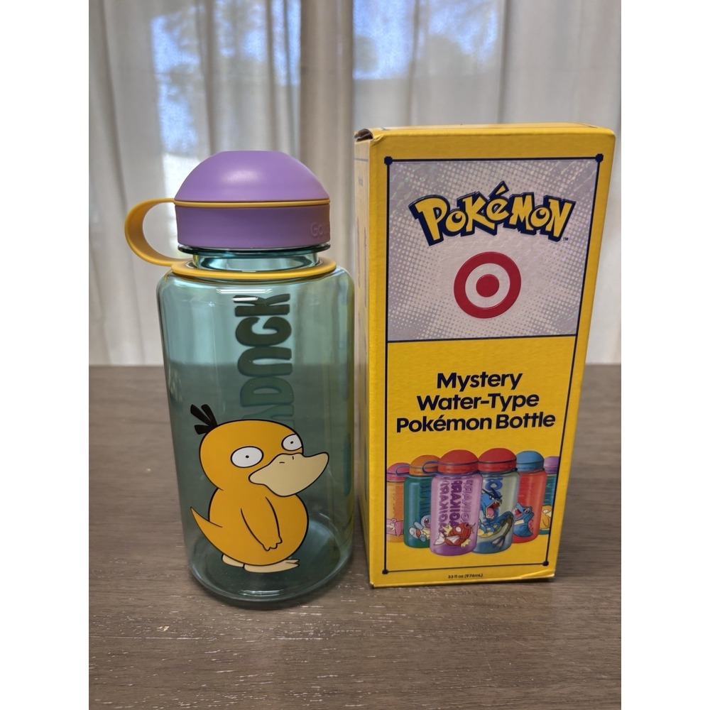 Pokémon x Target Mystery Water Type Pokemon Bottle 33oz Psyduck